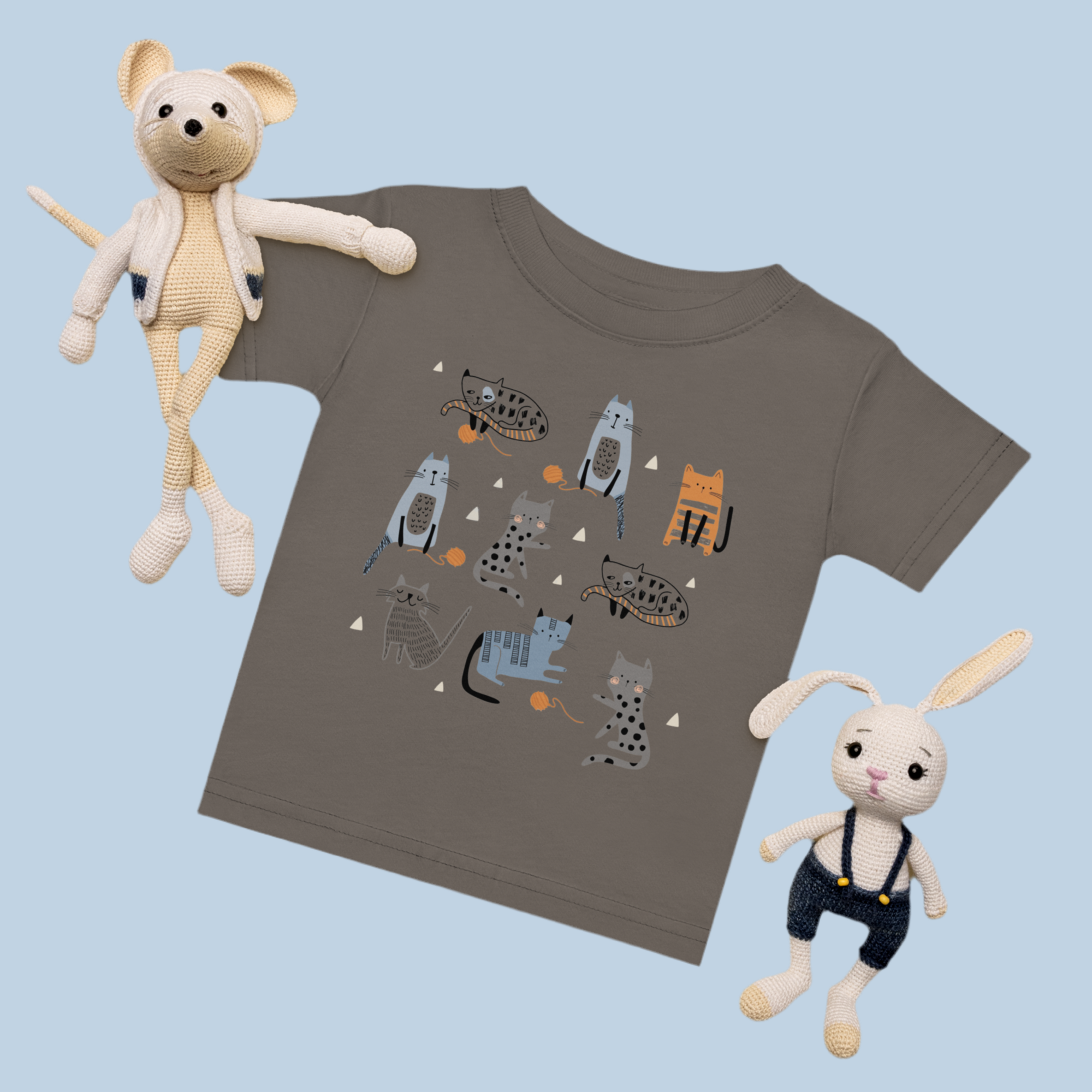 Curious Cat Baby Tee