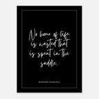 Horsey Quote Mini Print #3