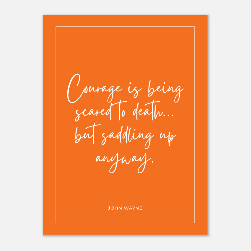 Horsey Quote Mini Print #2