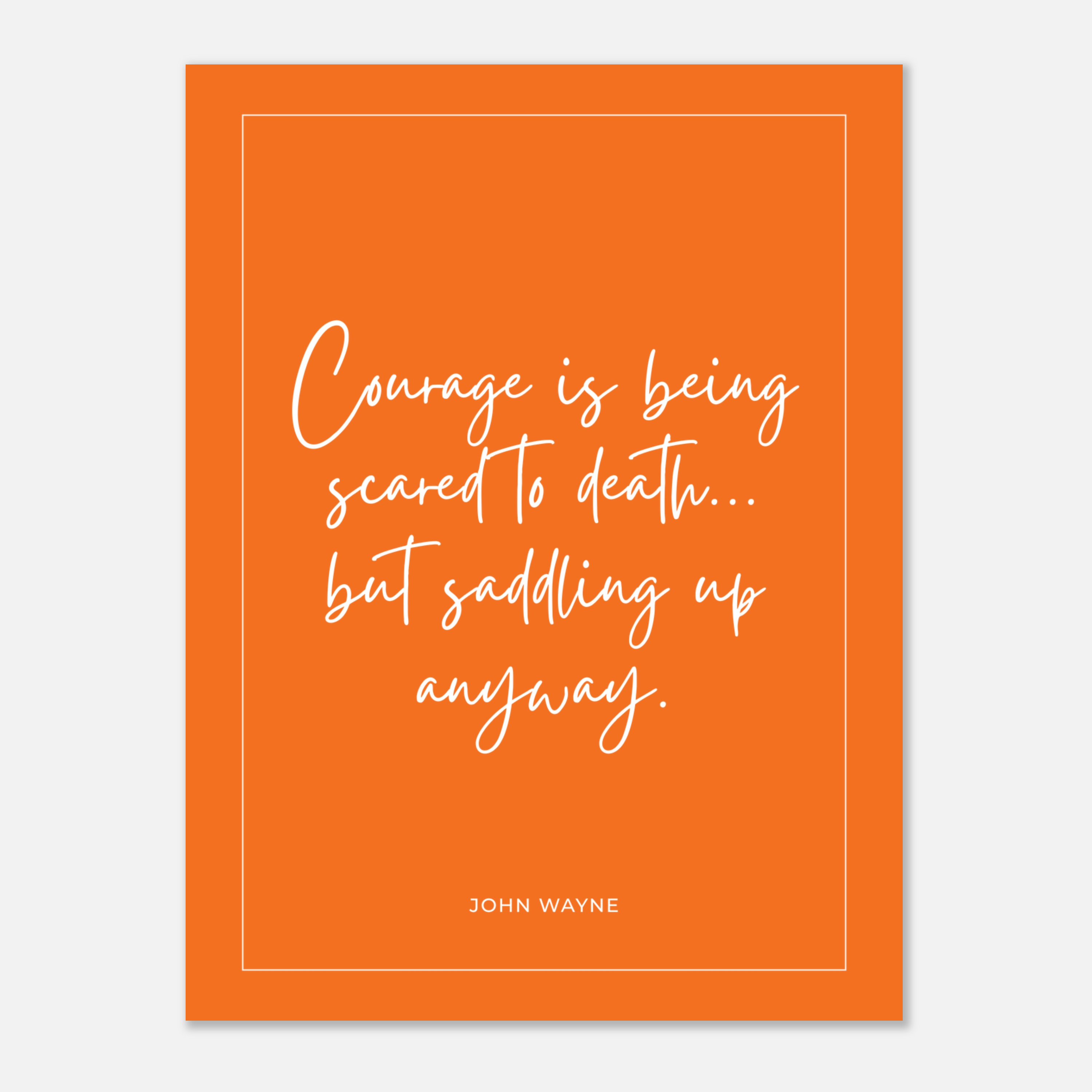 Horsey Quote Mini Print #2
