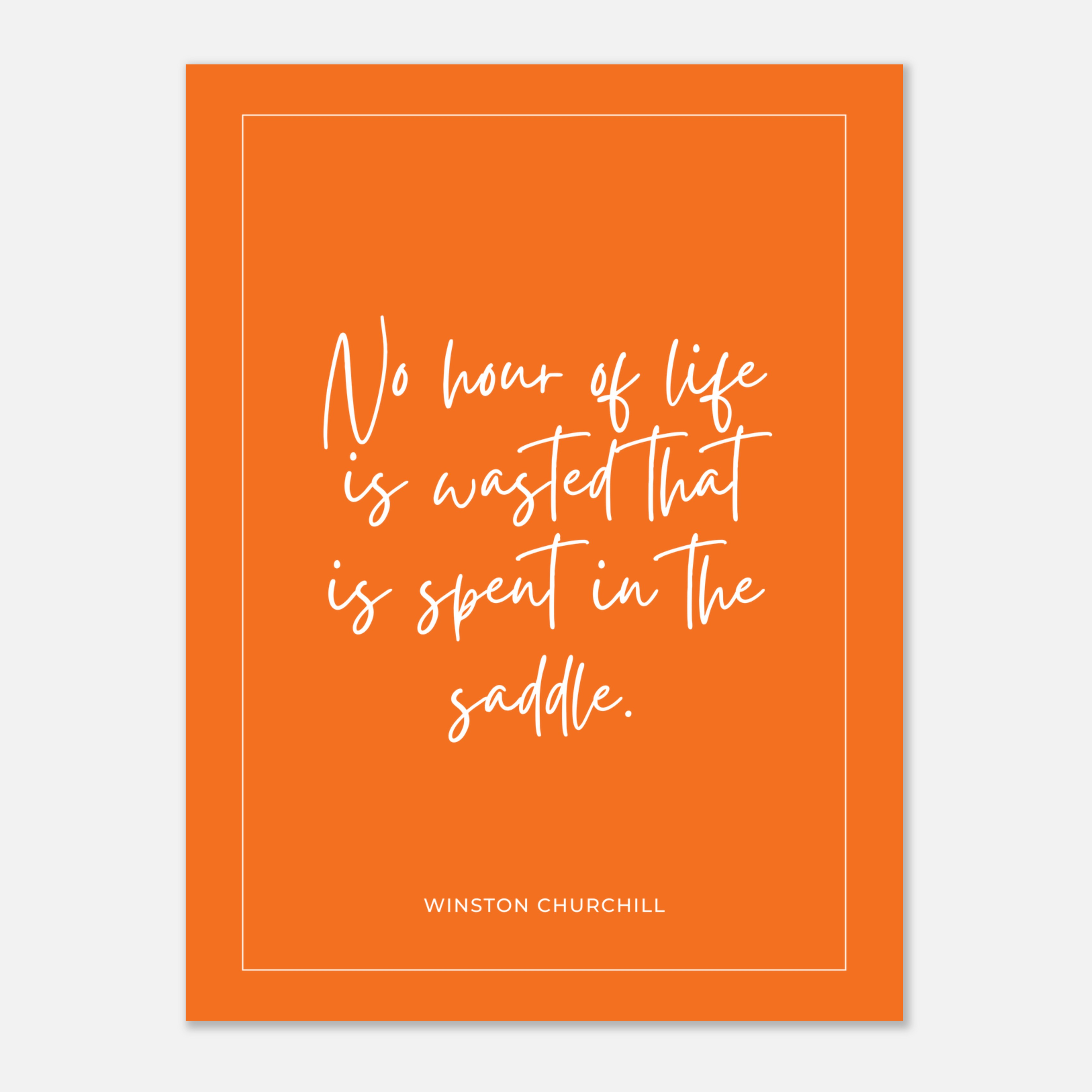 Horsey Quote Mini Print #3
