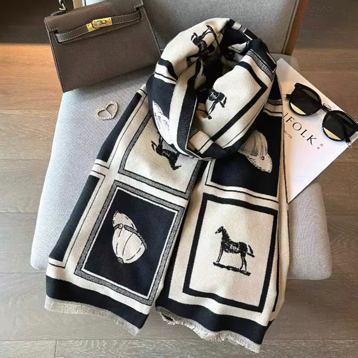 Equestrian Soft Scarf