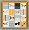Vintage Silk Scarf Stable & Style