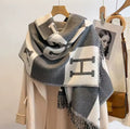 Equestrian Cashmere Scarf Stable & Style