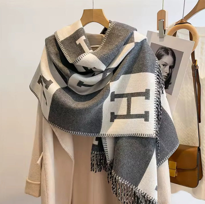 Equestrian Cashmere Scarf