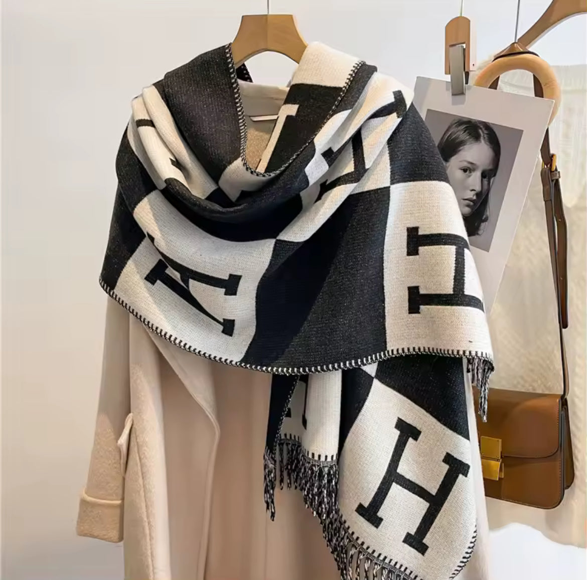 Equestrian Cashmere Scarf