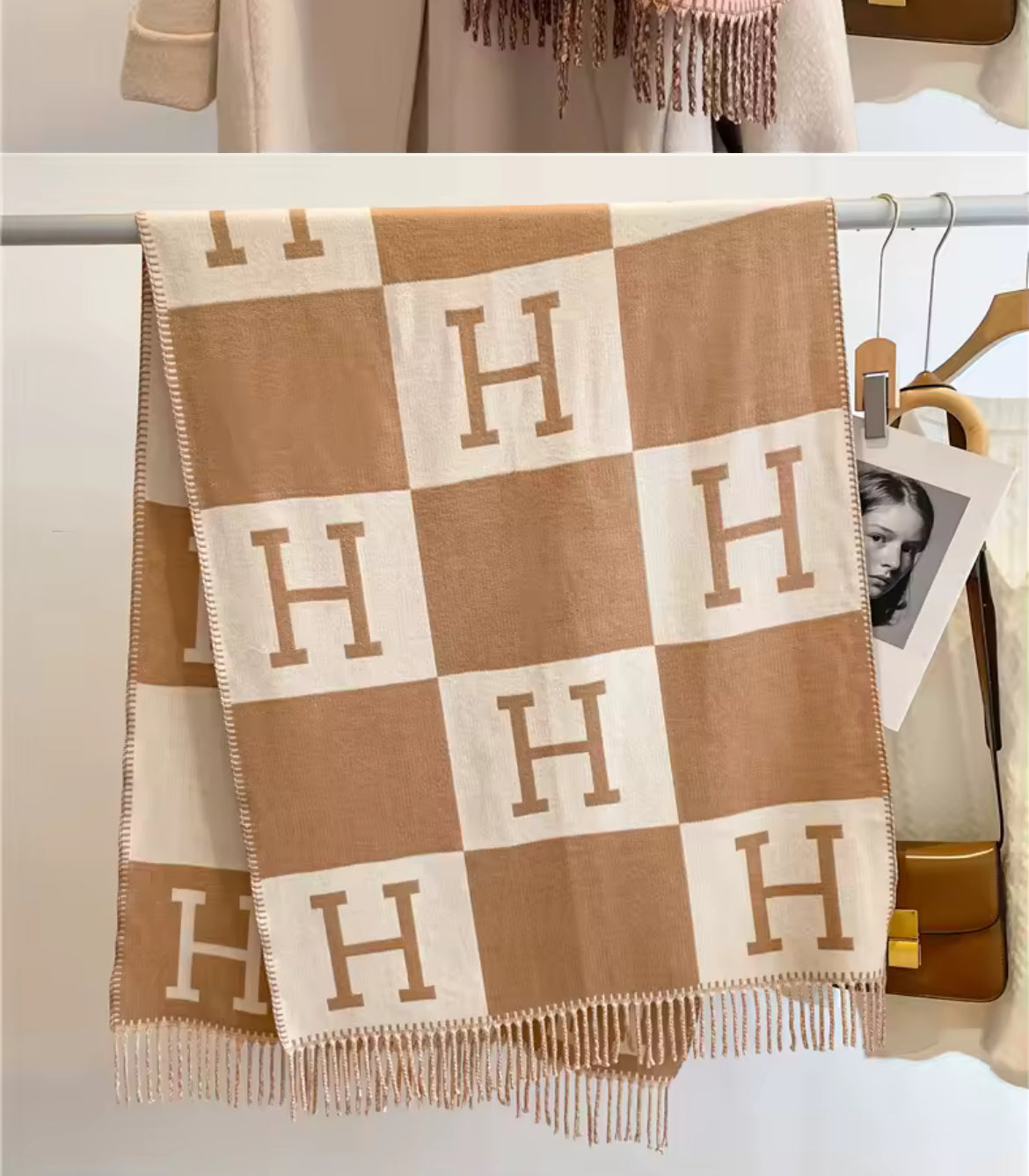 Equestrian Cashmere Scarf