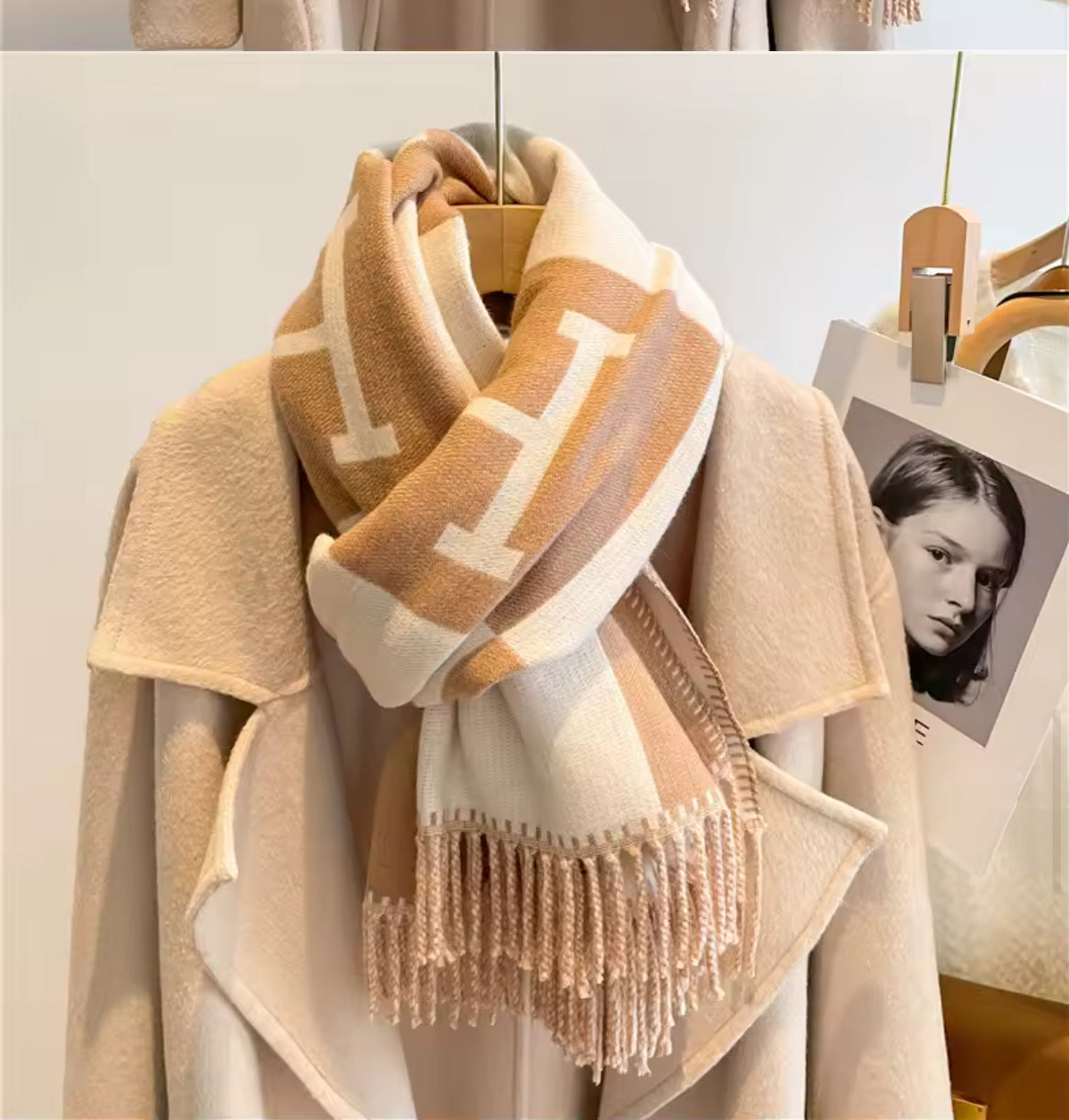 Equestrian Cashmere Scarf