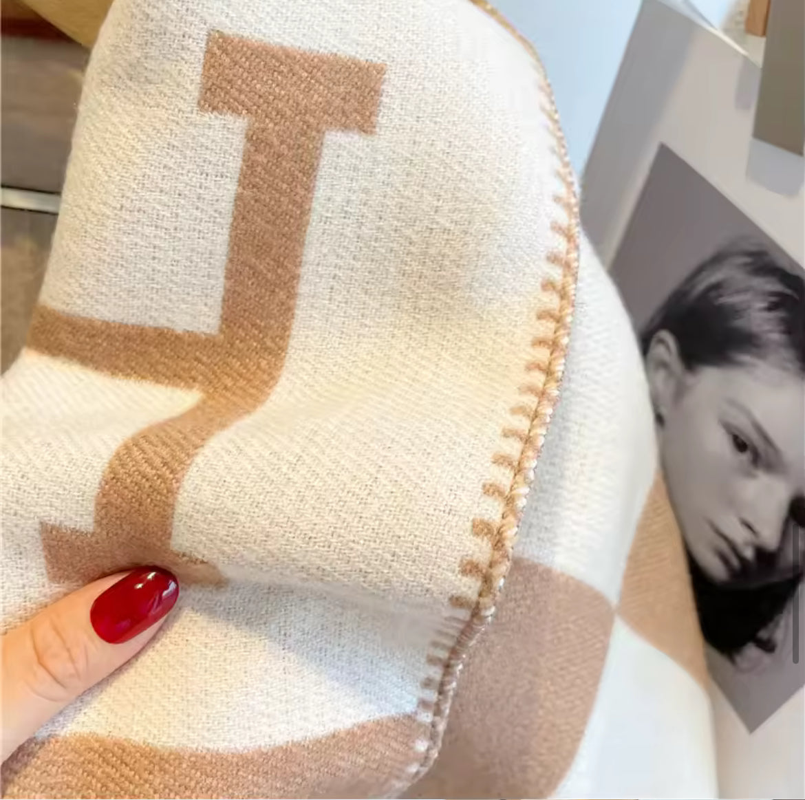 Equestrian Cashmere Scarf