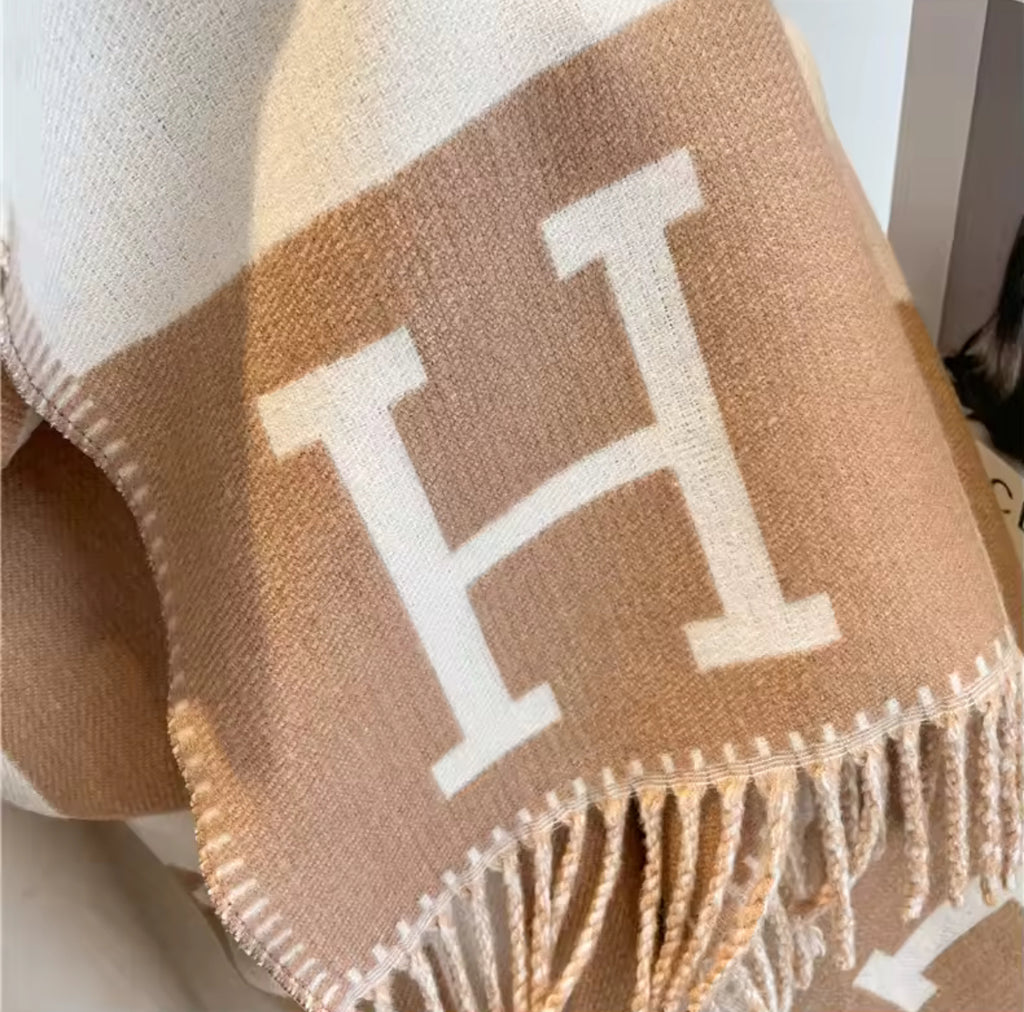 Equestrian Cashmere Scarf