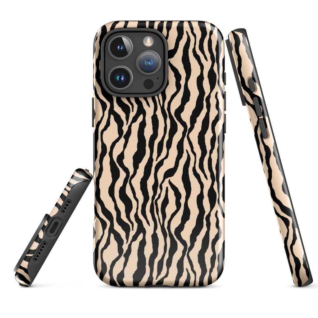 Tiger Print Tough Case for iPhone® Stable & Style