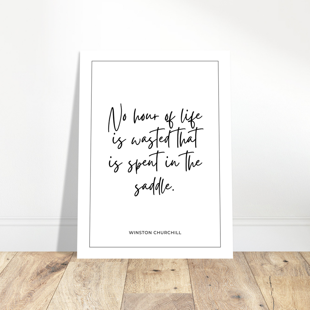 Horsey Quote Mini Print #3