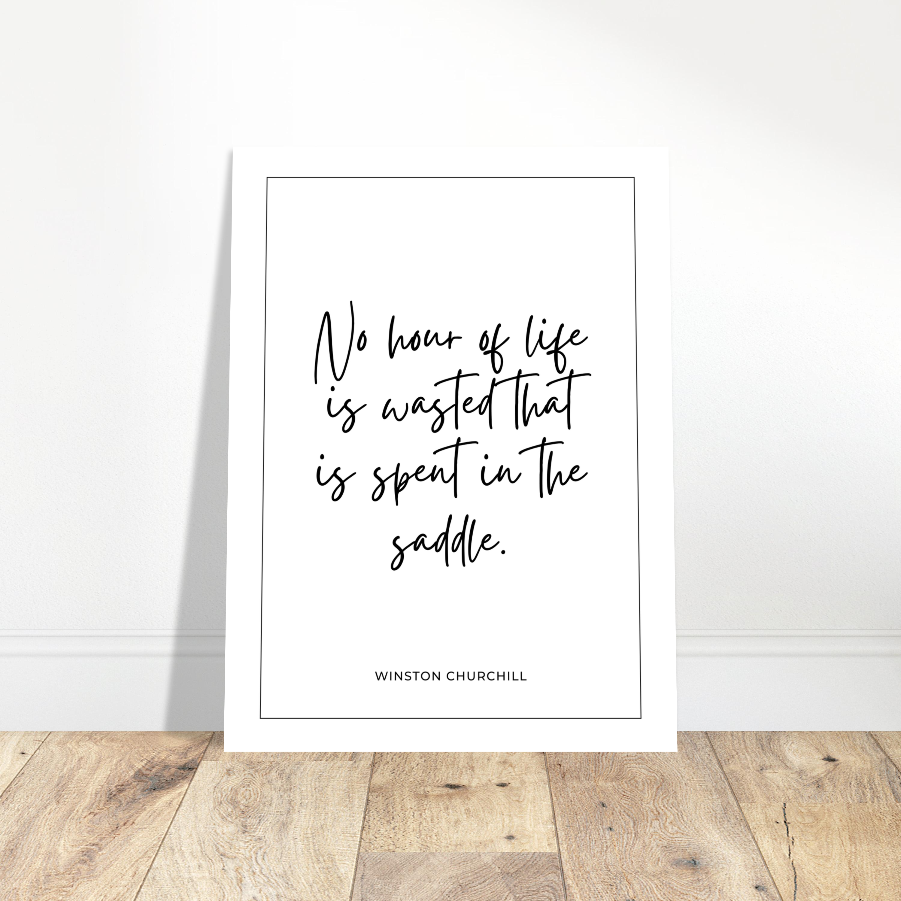 Horsey Quote Mini Print #3