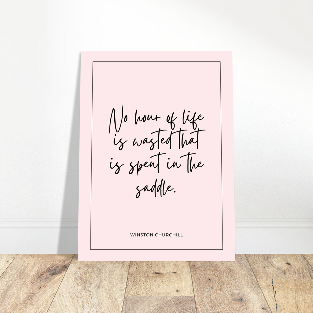 Horsey Quote Mini Print #3