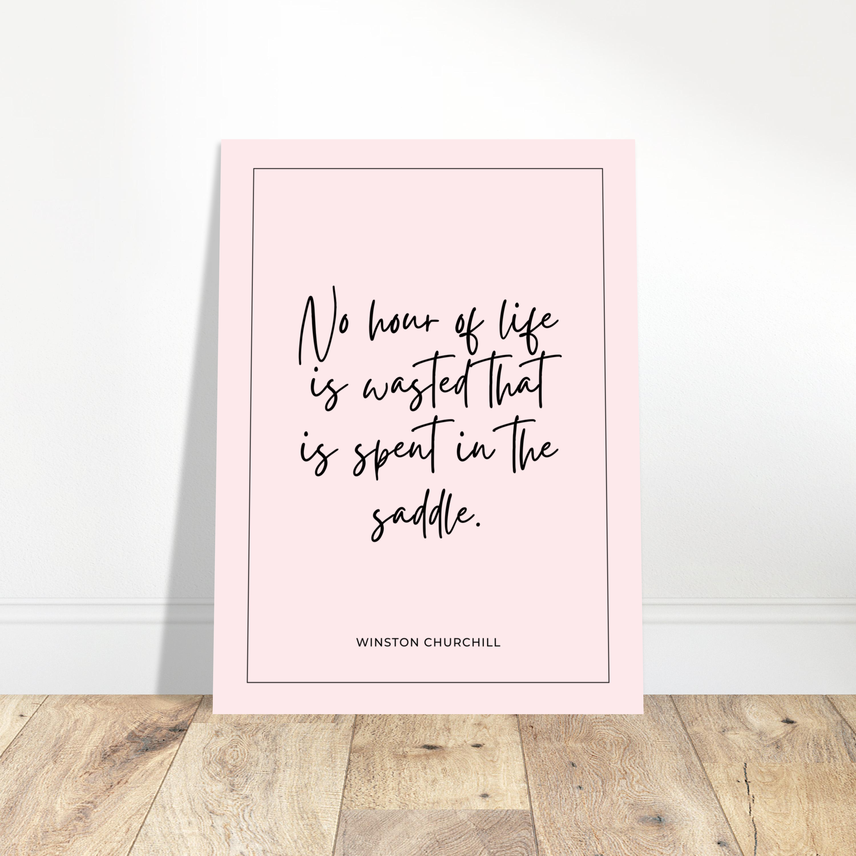 Horsey Quote Mini Print #3