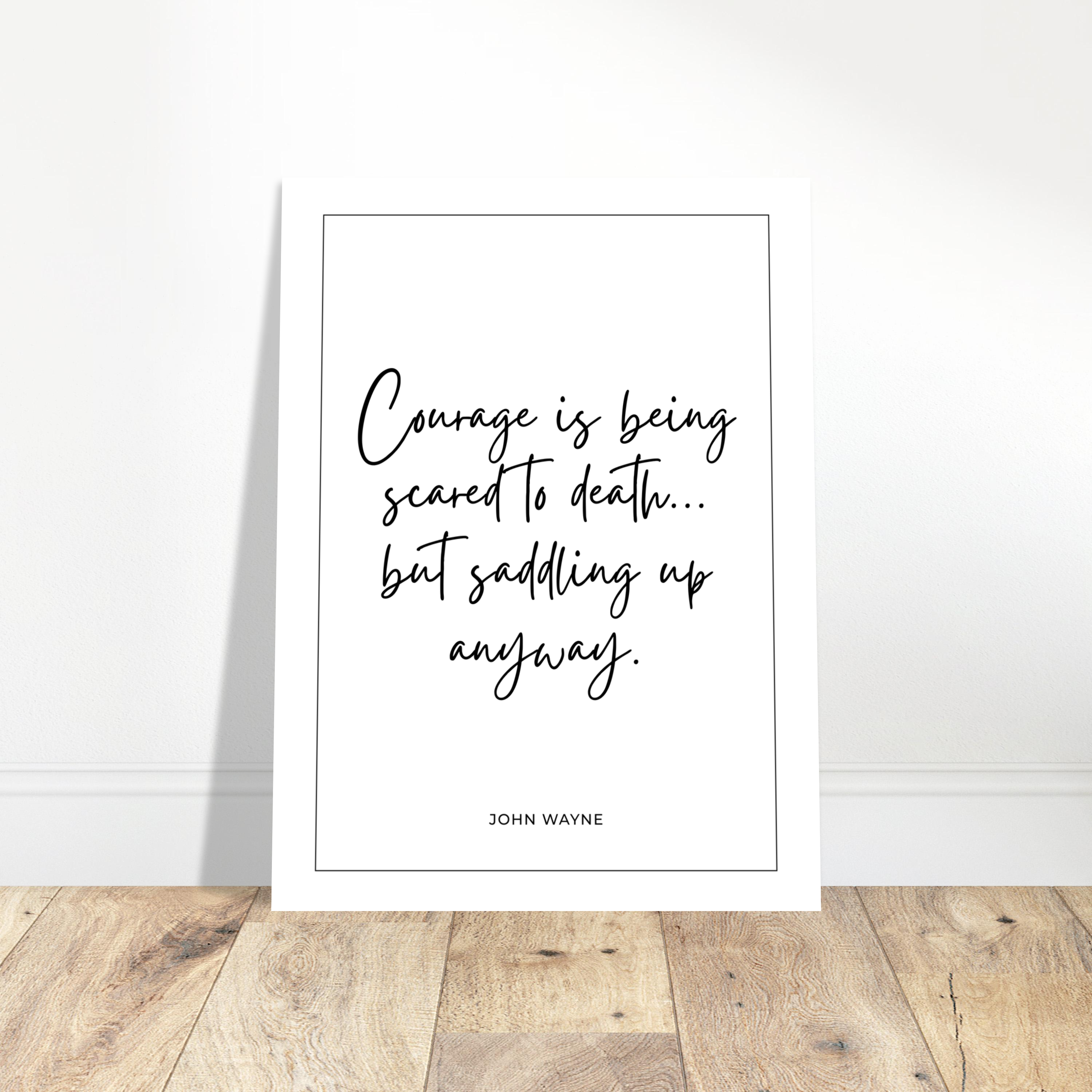 Horsey Quote Mini Print #2