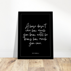 Horsey Quote Mini Print #4
