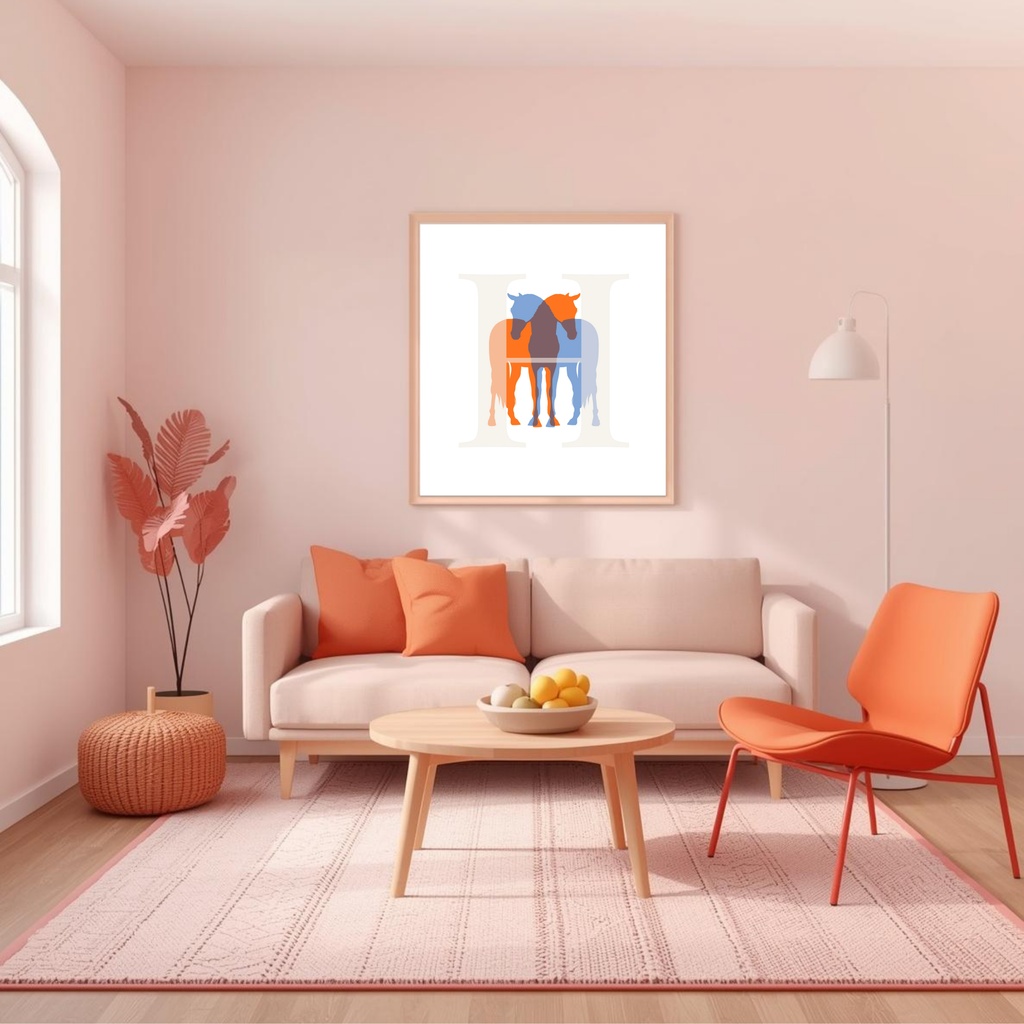 Silhouettes - Square Fine Art Poster