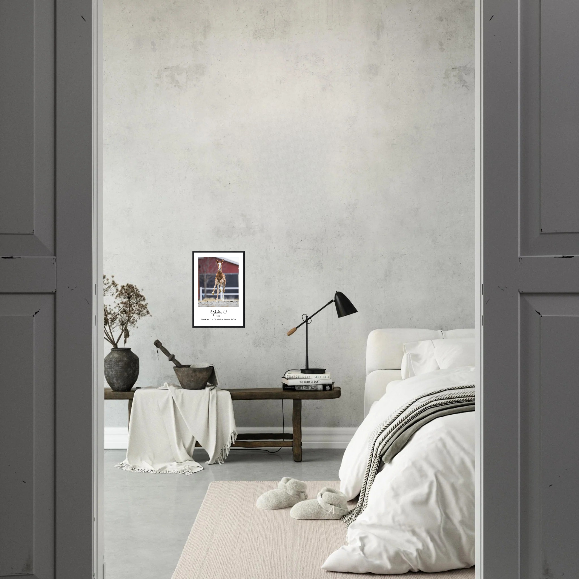 Framed Premium Poster Stable & Style