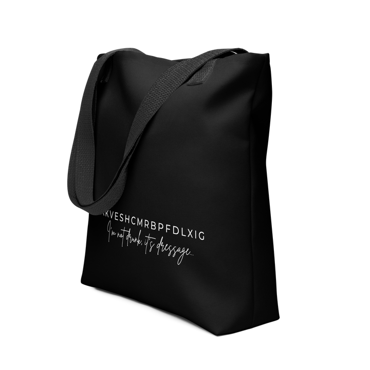 “It’s dressage..” Tote Bag
