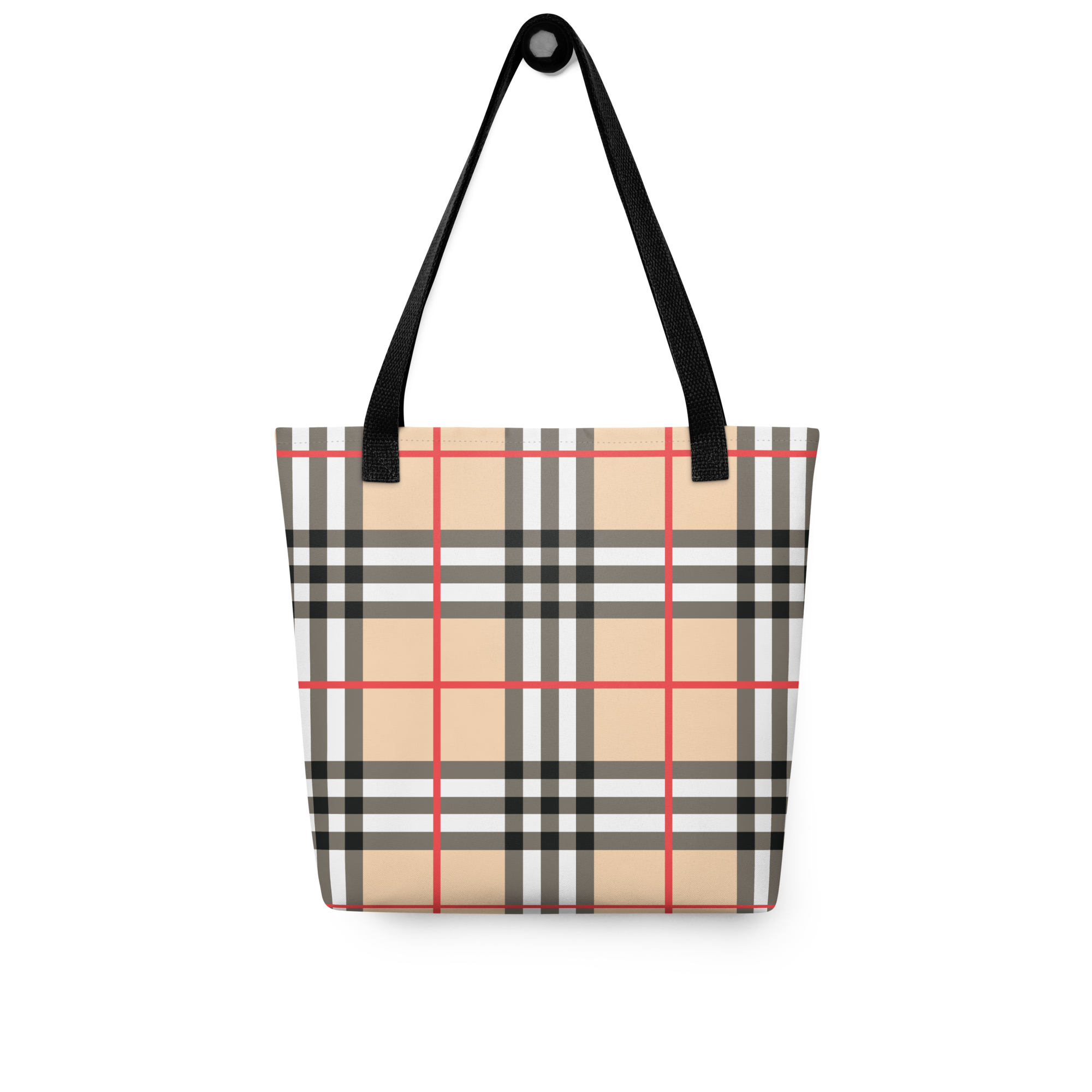 Burberry Style Tote Bag