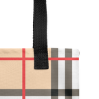 Burberry Style Tote Bag