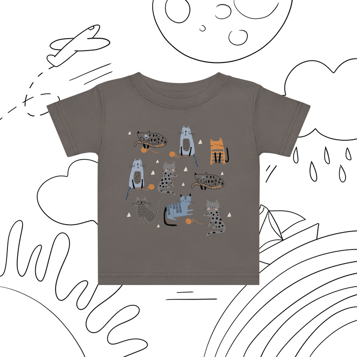 Curious Cat Kids Tee