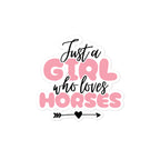 Horse Girl Sticker