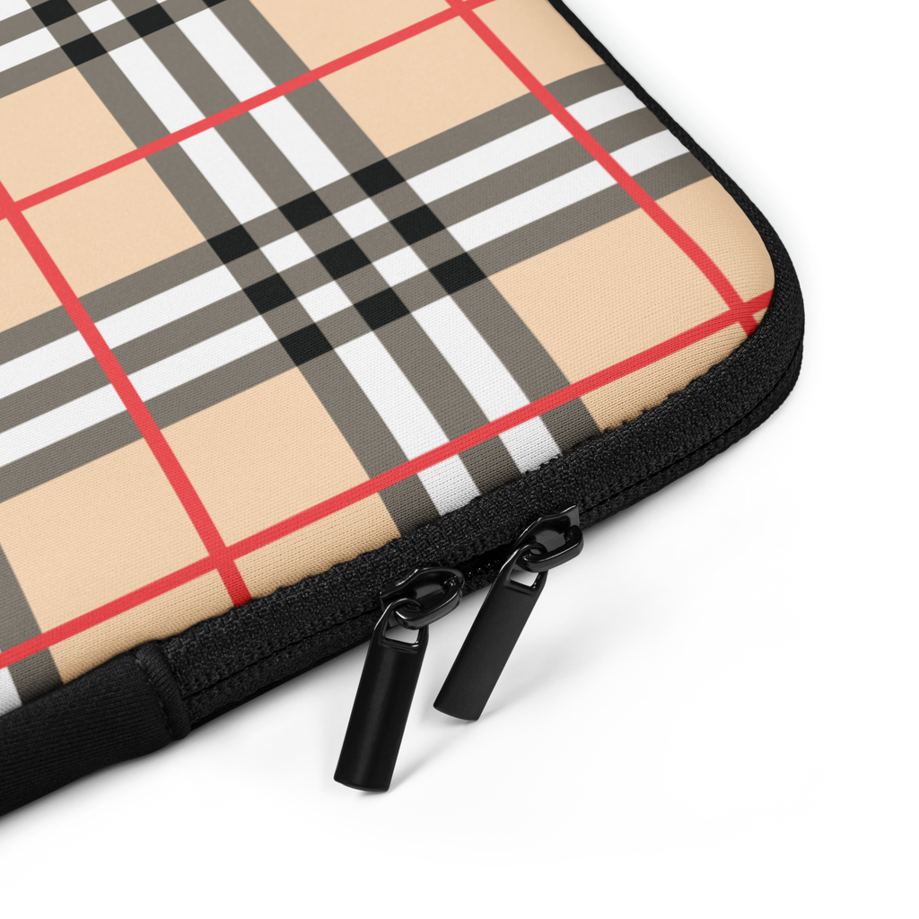Burberry Style Laptop Sleeve