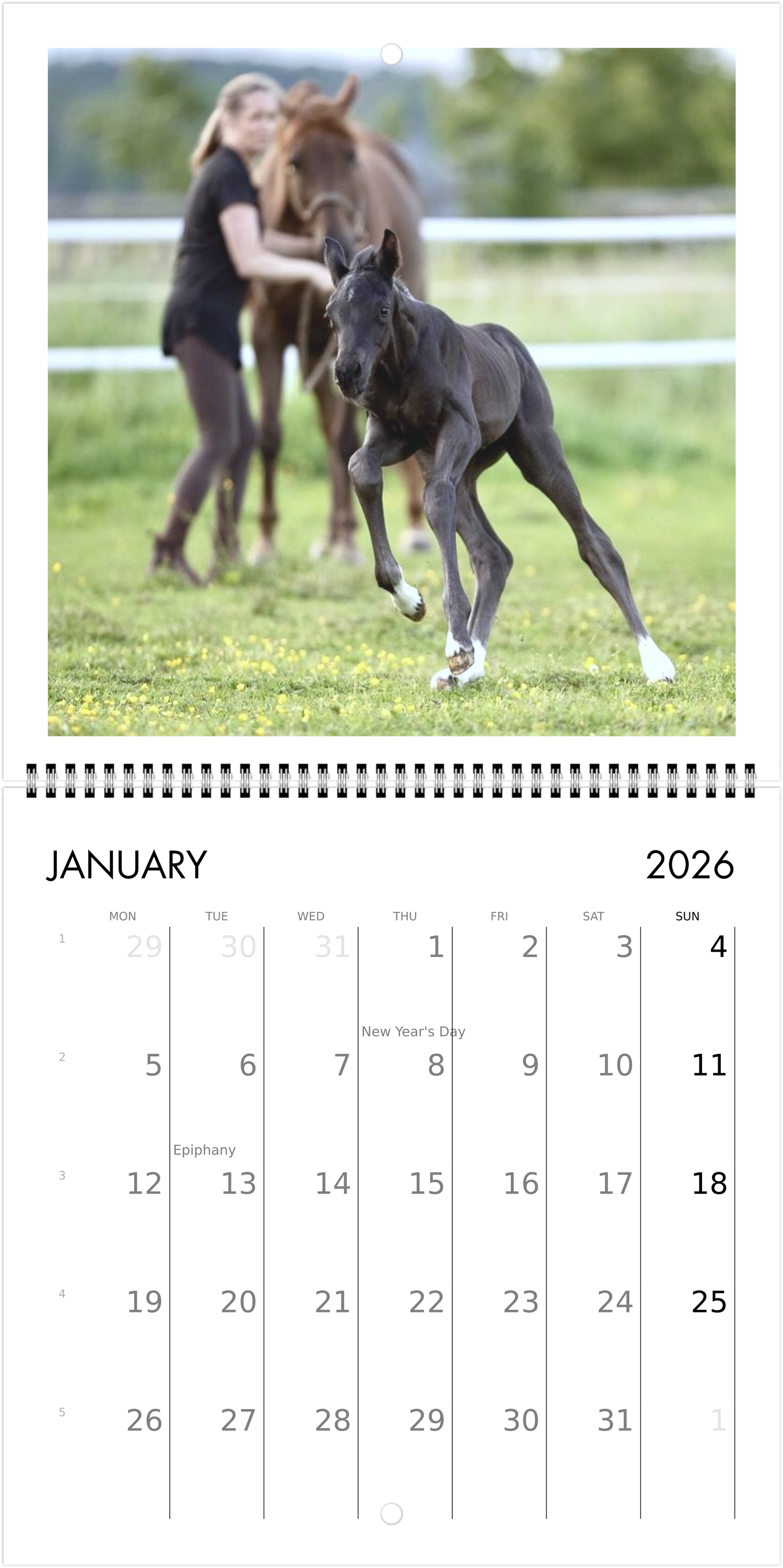 Custom Square Wall Calendar