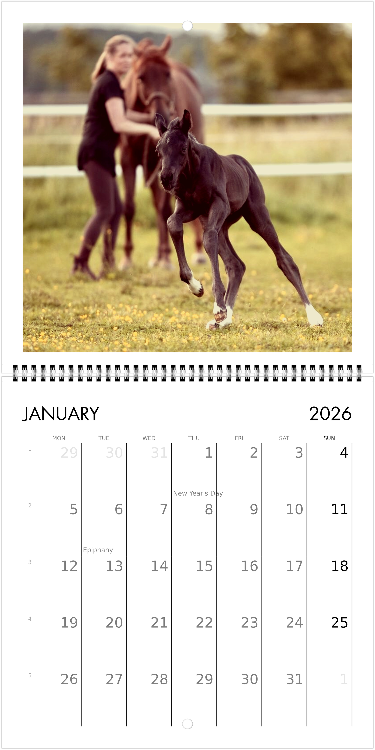 Custom Square Wall Calendar