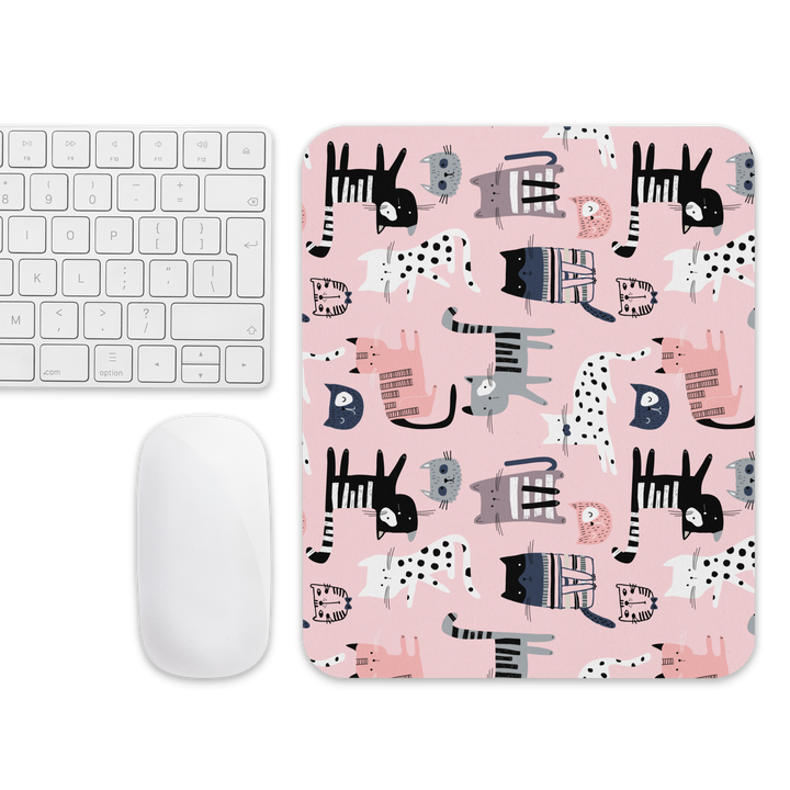 Curious Cat Mouse Pad