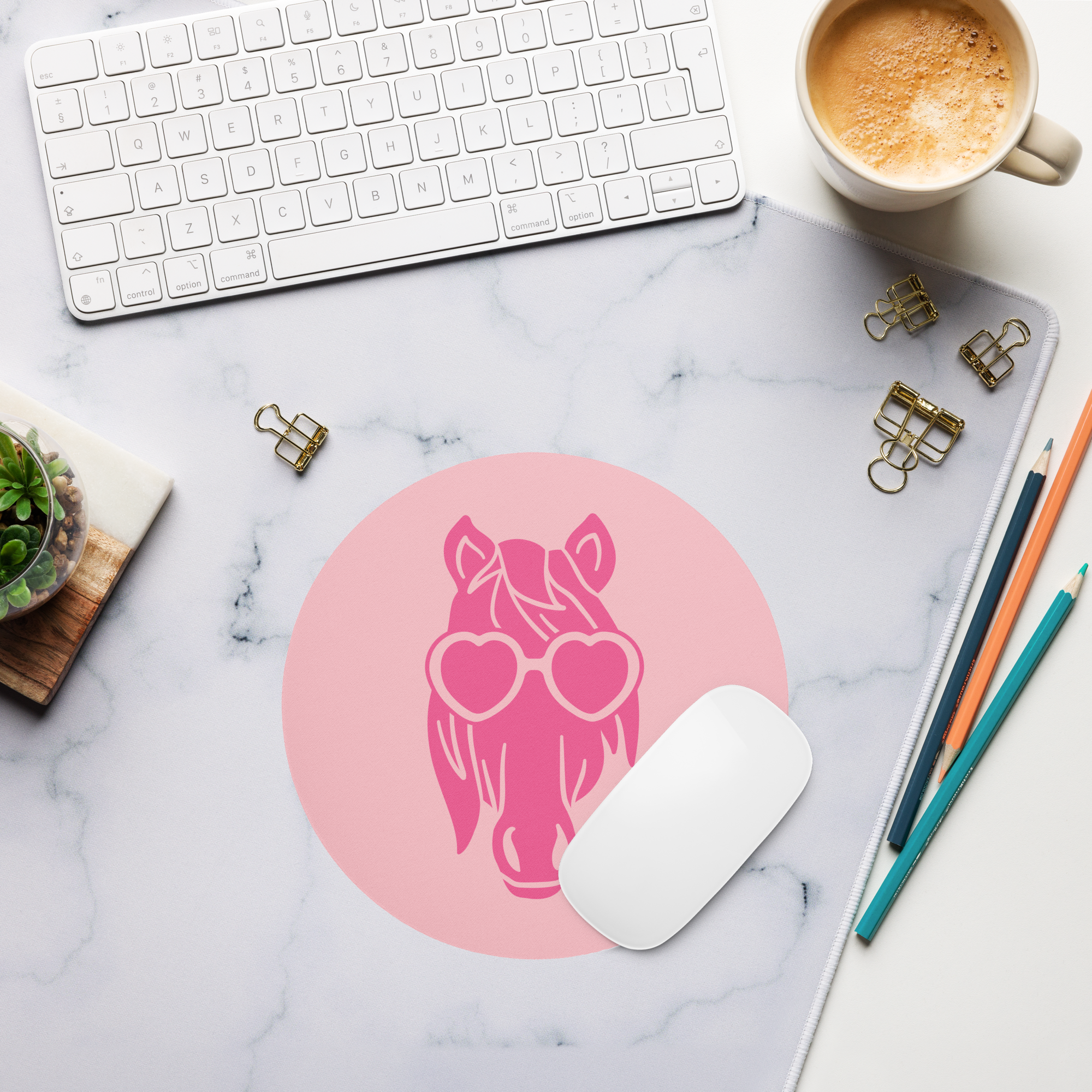 Horsey Mouse Pad