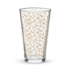 Pretty Pint Glass