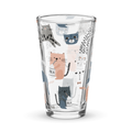 Curious Cat Pint Glass Stable & Style
