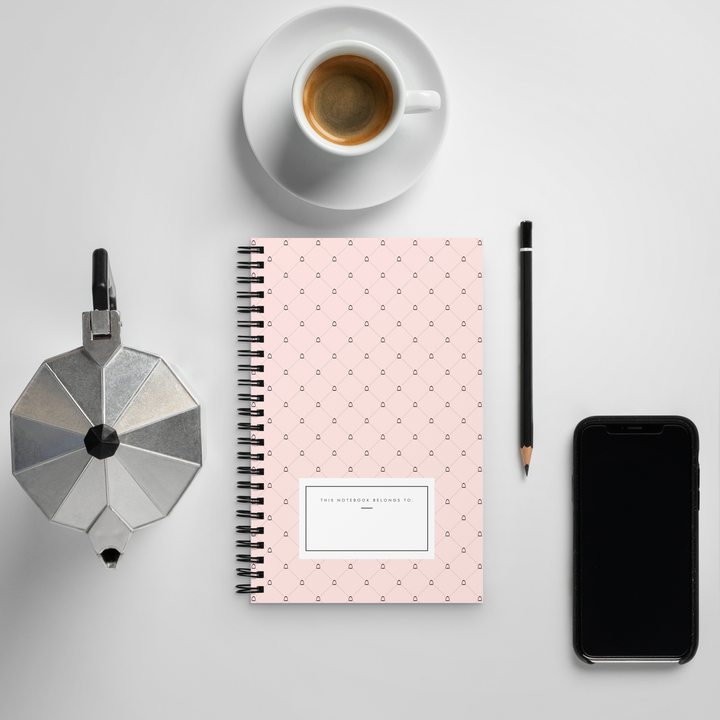 Soft Pink Notebook