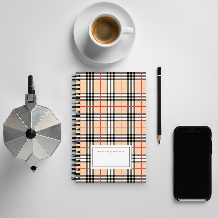 Burberry Style Notebook