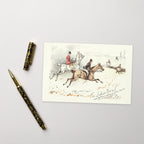 The Ladies Race Postcard