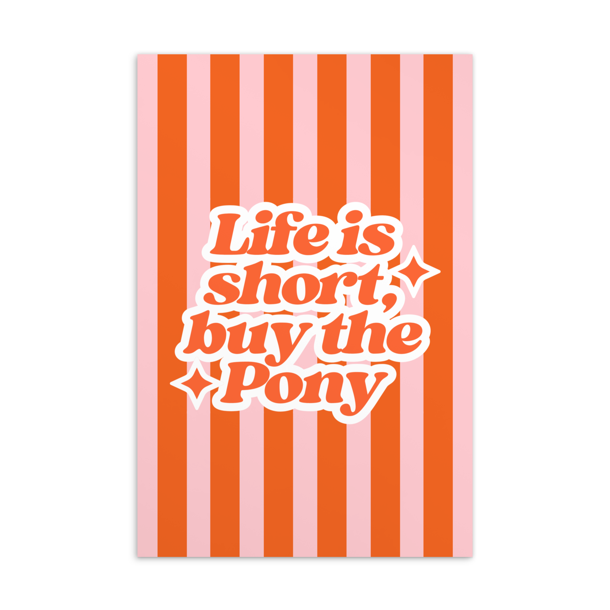 Buy the Pony Postcard