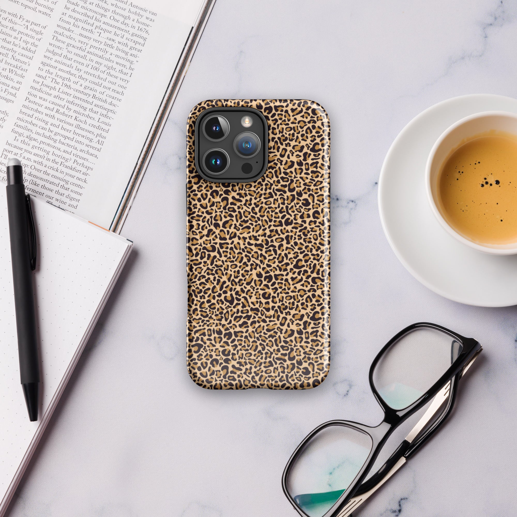 Leopard Print Tough Case for iPhone®