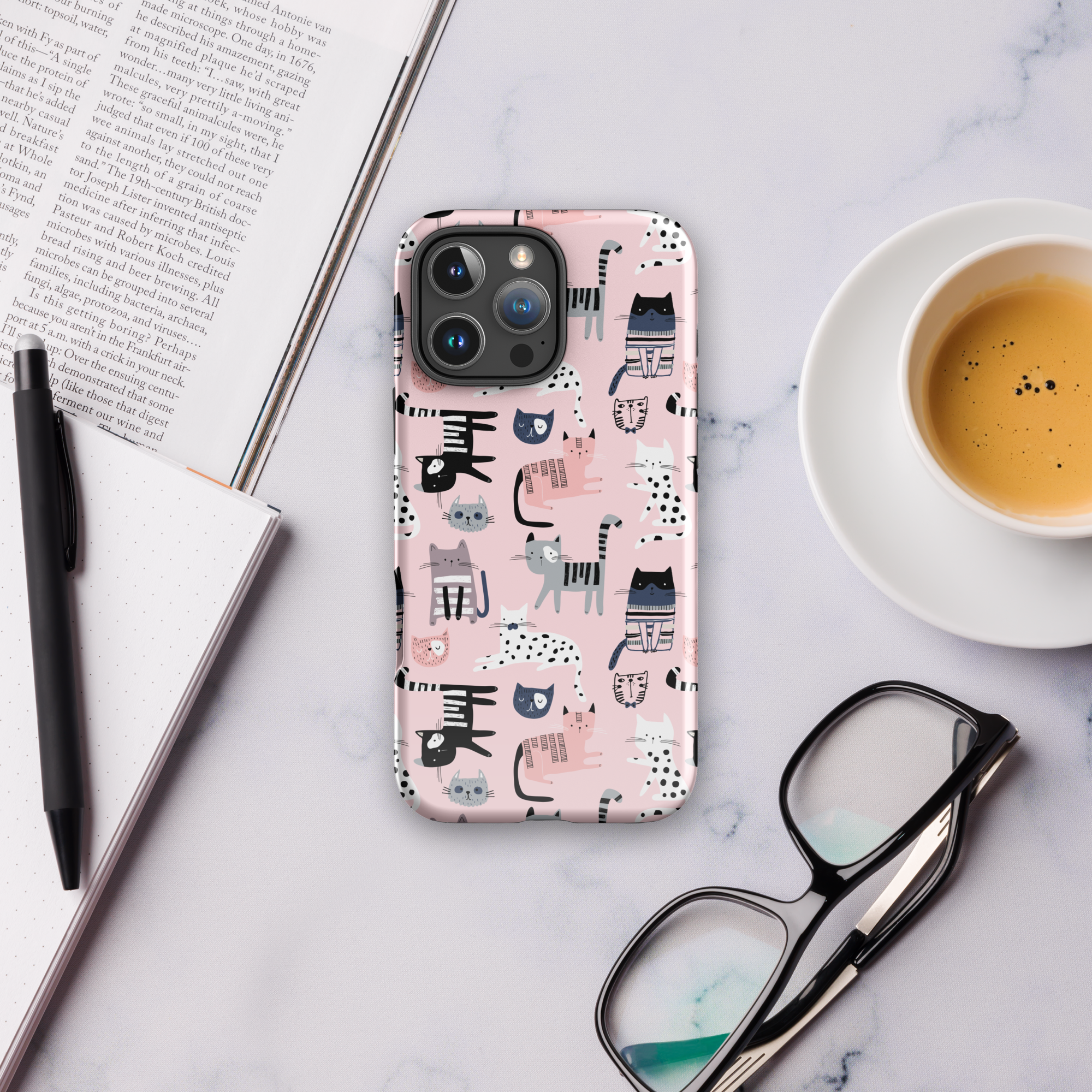 Curious Cat Tough Case for iPhone®
