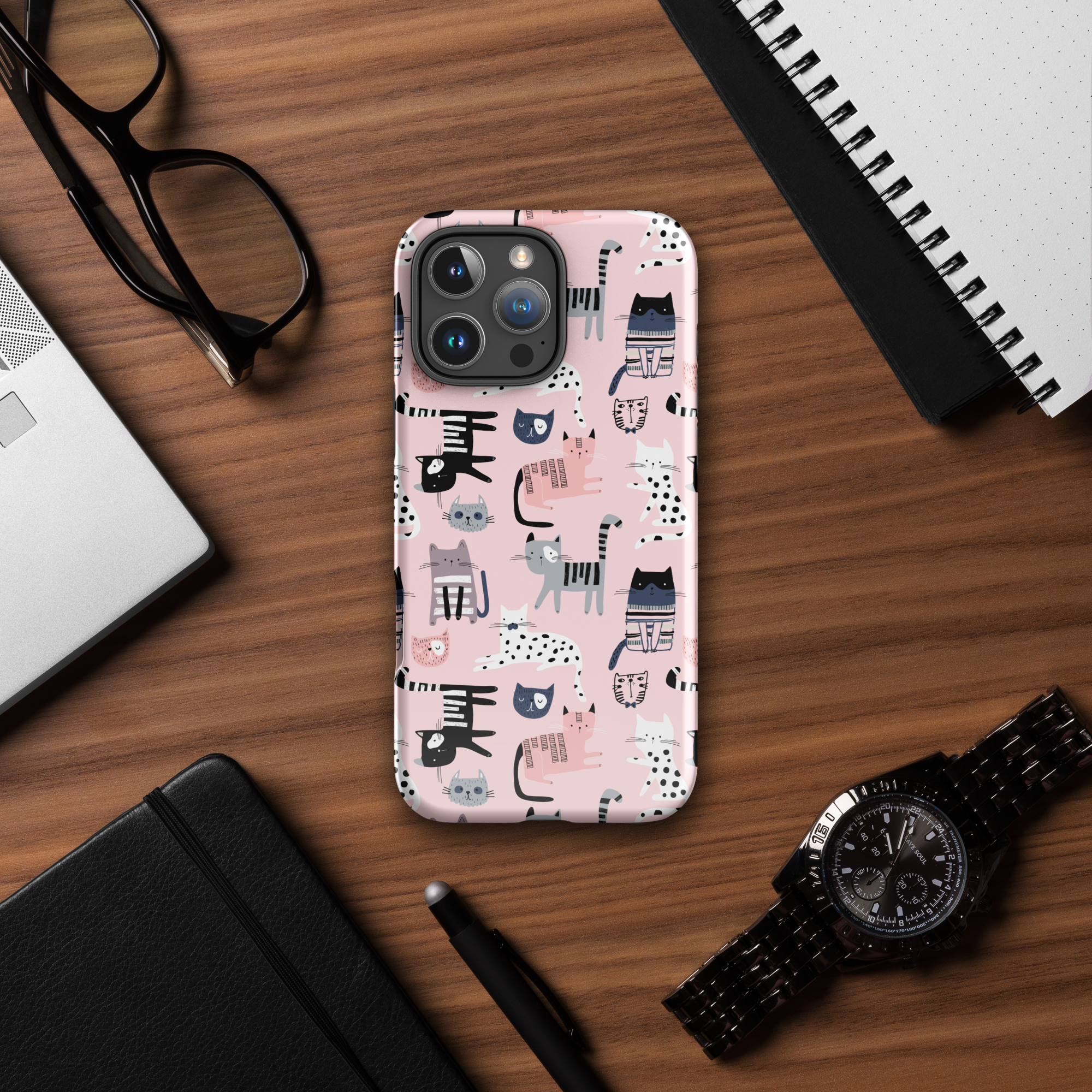 Curious Cat Tough Case for iPhone®