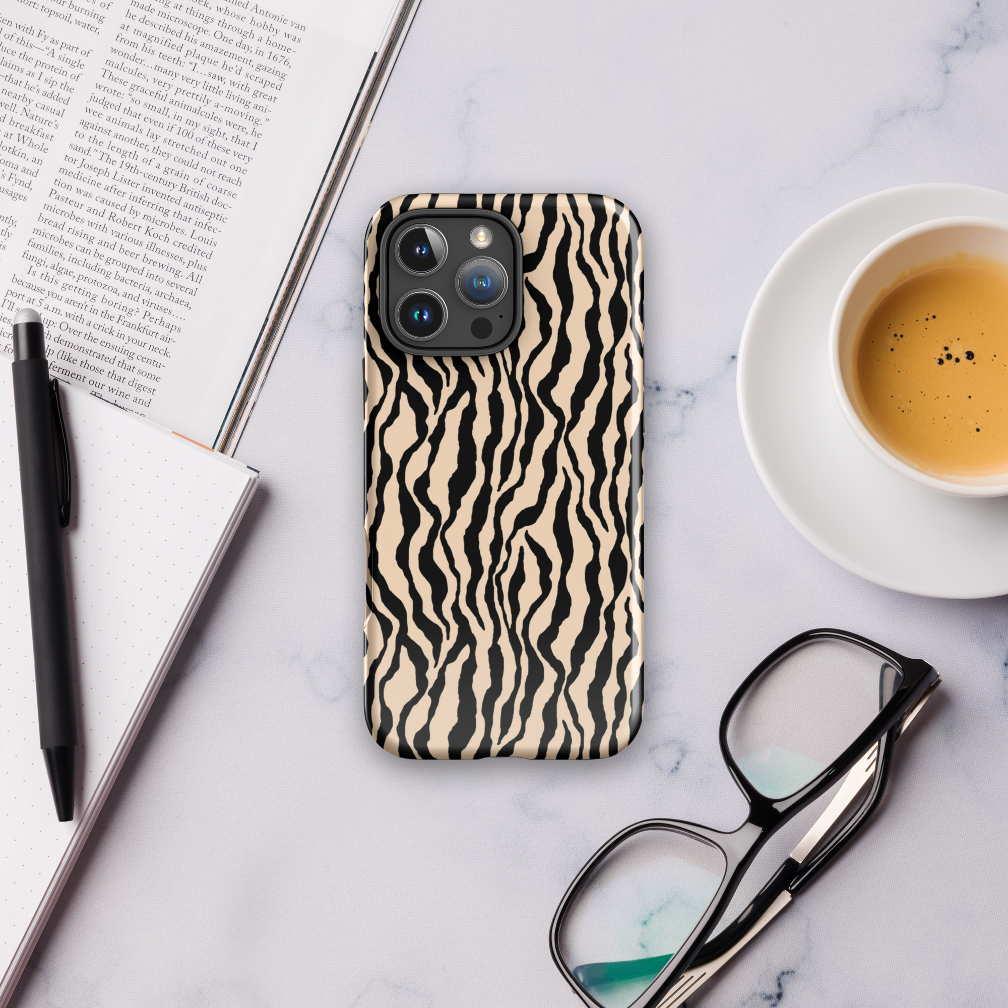 Tiger Print Tough Case for iPhone®