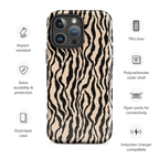 Tiger Print Tough Case for iPhone®