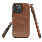 Leather Style Tough Case for iPhone® Stable & Style