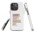 Horse Geek Tough Case