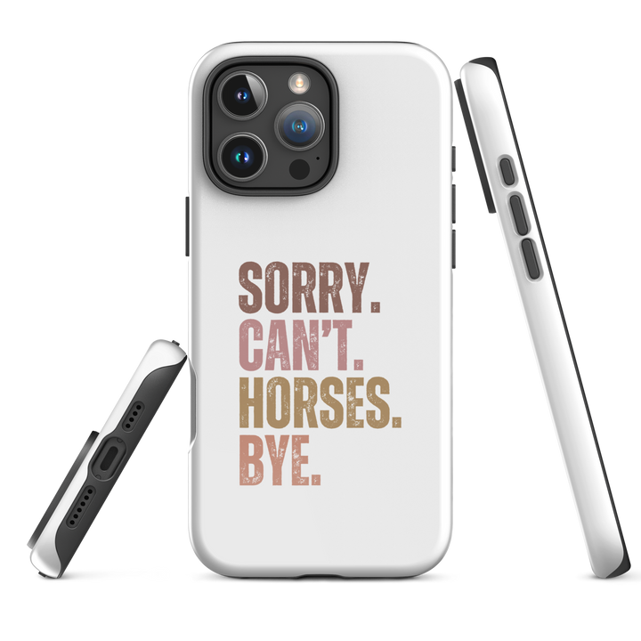 Horse Geek Tough Case