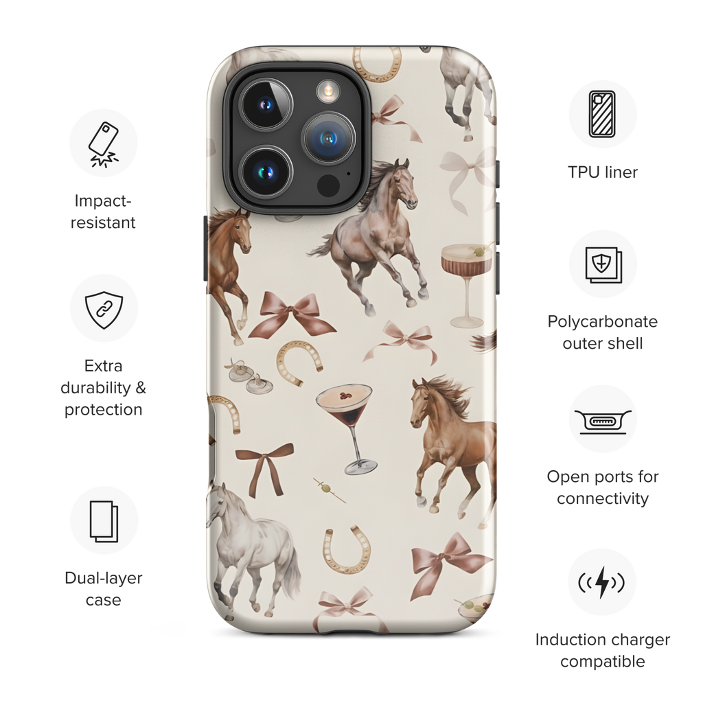 Cocktails & Canter Tough Case
