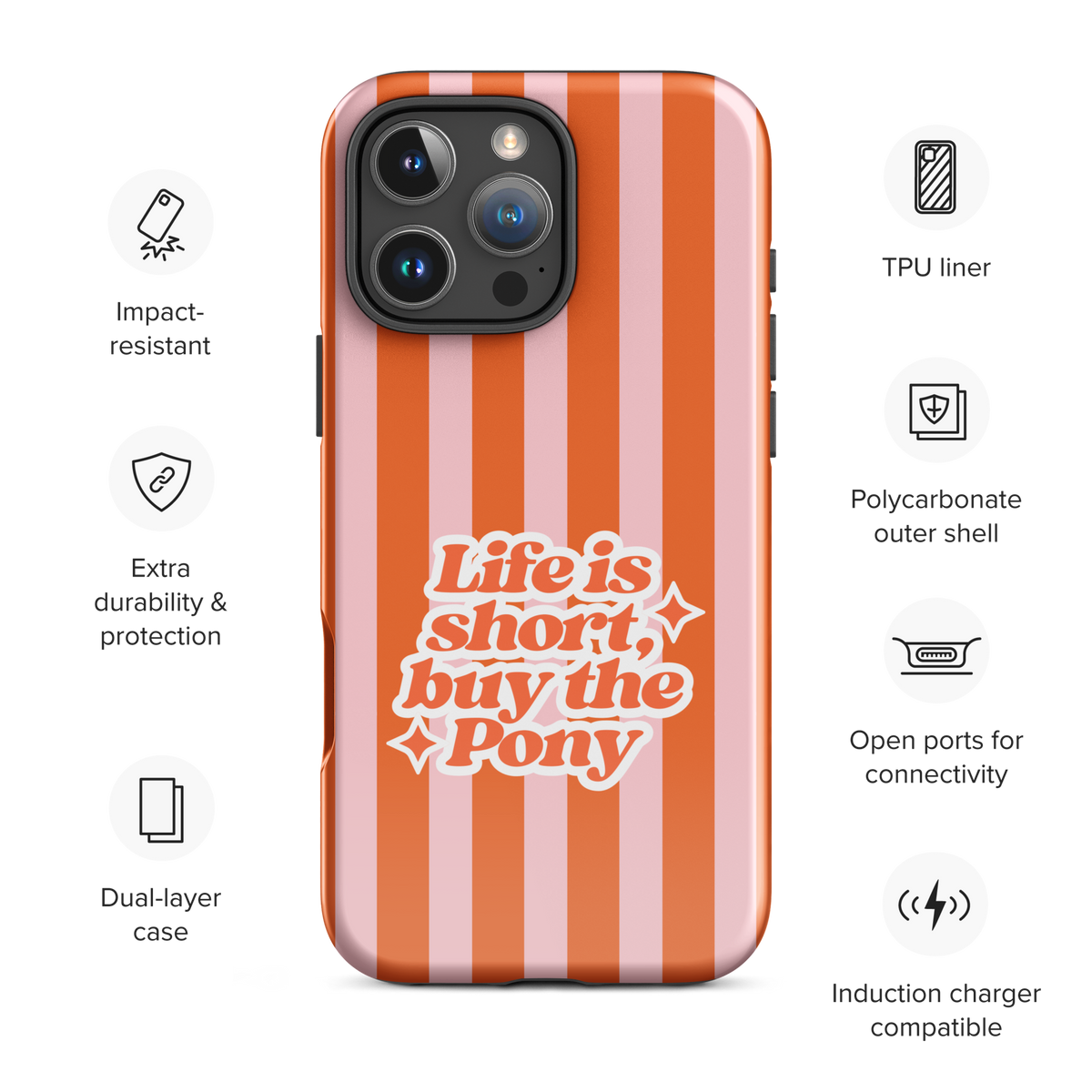 Buy the Pony Tough Case for iPhone®