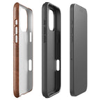 Leather Style Tough Case for iPhone®